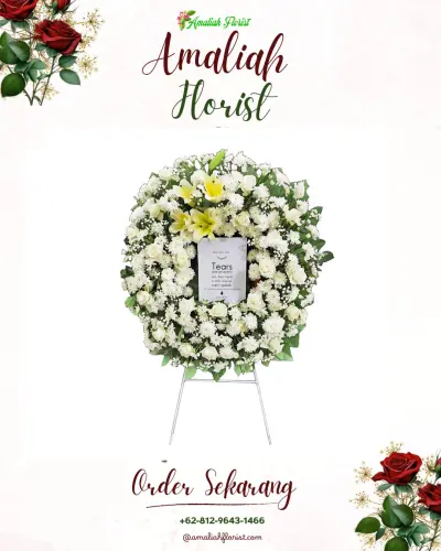 Krans Bunga Duka Cita di Terdekat